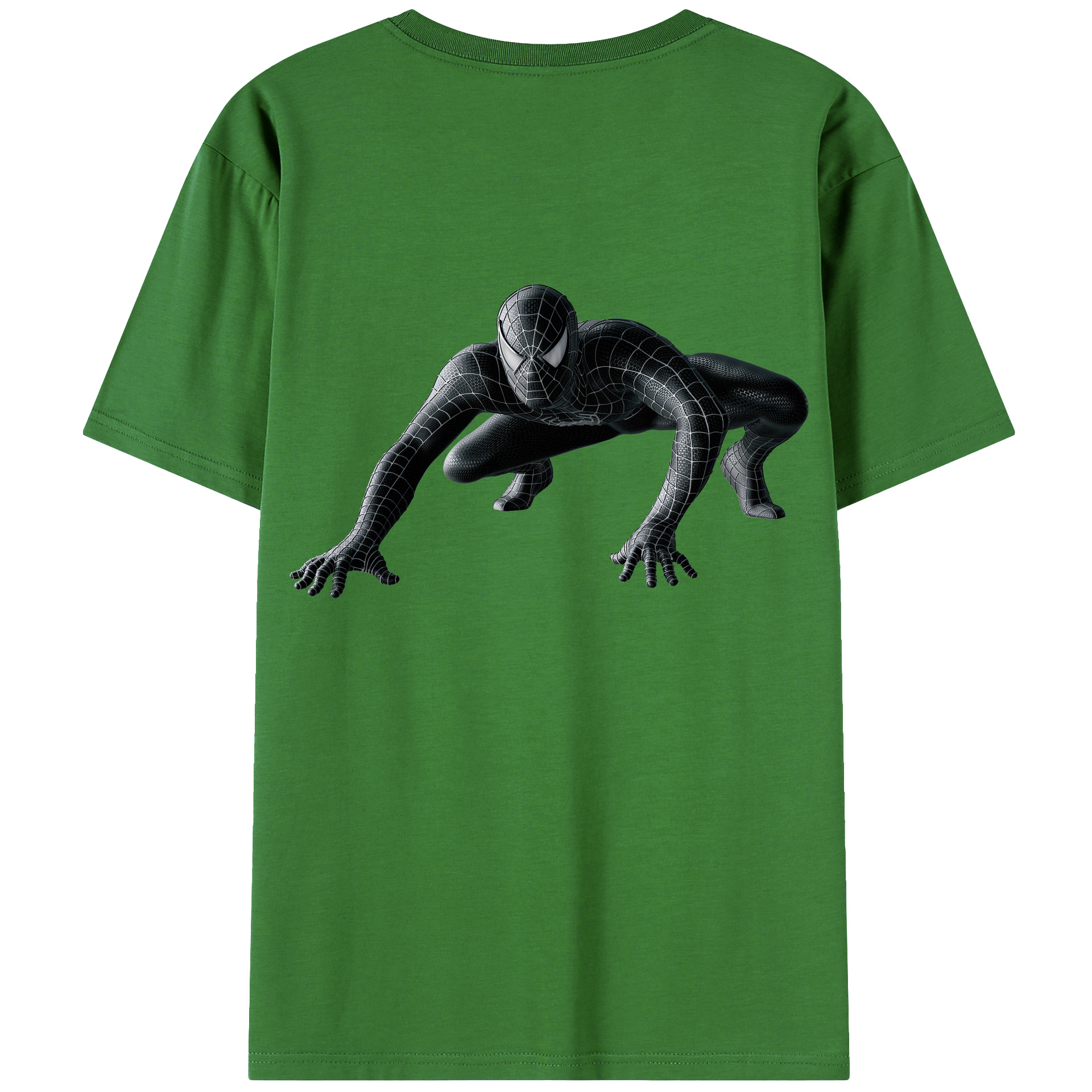 （画像用） Spider Man スパイダーマン レディース半袖Tシャツ(バックプリント)
